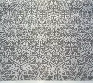 Sunbrella Amsterdam Tile Dove Gray Upholstery Drapery Outdoor Fabric By the yard - Picture 1 of 7