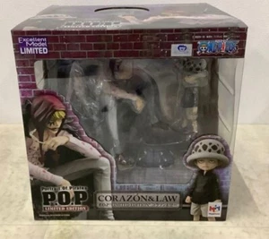 Portrait.Of.Pirates OnePiece LIMITED EDITION Corazon & Law Figure MegaHouse - Picture 1 of 6