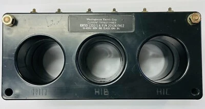 CERTIFIED WESTINGHOUSE 2092A37H12 1200:5A RATIO CURRENT TRANSFORMER - Image 1 of 4