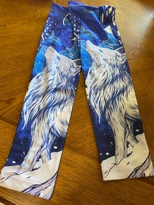 Tatoo Sleeves 1 pair Multicolor Blue Wolfe 16' L nwot - Picture 1 of 1