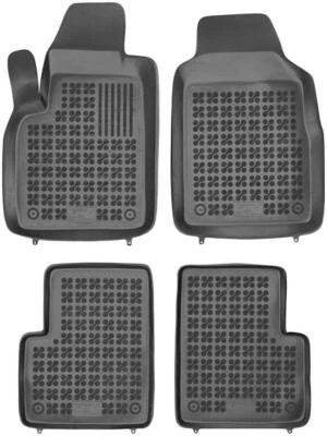 REZAWPLAST Car Mats for 2007-2019 Fiat 500 Floor Mats Tailored Custom Fit - Image 1 of 4