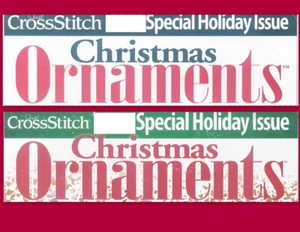 Just Cross Stitch Special Christmas Ornaments Issue Magazine You Choose - Picture 1 of 3