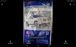 CATENE DA NEVE IN TESSUTO (SPARCO CORSA) - Foto 1 di 1