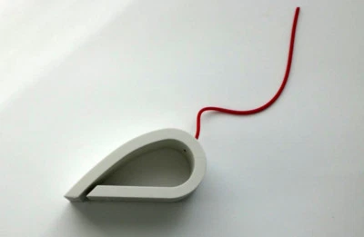 Türstopper Fensterstopper Türkeil  Windowstop Artikel-Design grau-rot  - Bild 1 von 2