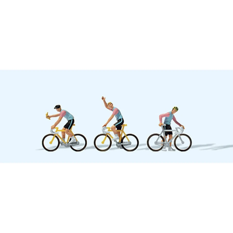 Juego de figuras Racing Cyclists Team 3 (x3) Preiser 25008 Foto 1 de 1