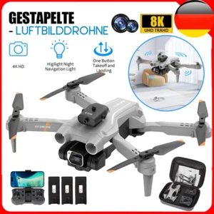 Mini Faltbar WiFi FPV Drohne Mit 8K HD GPS Kamera Selfie RC Quadrocopter Drone - Bild 1 von 14