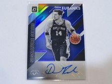 19-20 DONRUSS OPTIC SIGNATURE SERIES PURPLE PRIZM AUTO NO.SS-DEB DREW EUBANKS