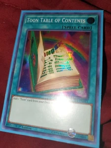 Toon Table of Contents DASA-EN043 Super Rare Near Mint - Picture 1 of 1