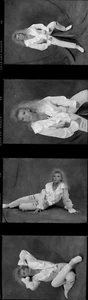 1 Rolle 15 Negative Schwarzweiß Mittelformat Kodak TMAX Film Sexy Pin Ups - Bild 1 von 2