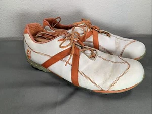 FJ FootJoy M Project 55116 White, Orange Comfort Golf Shoes US Men's 13M - Picture 1 of 7