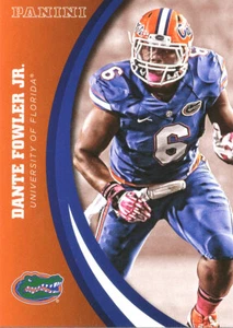 PANINI-COLLEGIATE Dante Fowler RC COMMANDERS  RAMS FALCONS JAGUARS - Picture 1 of 1