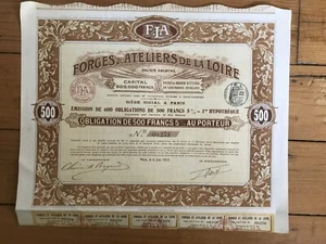 FORGES & ATELIERS DE LA LOIRE (42) (G2) - Picture 1 of 1