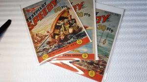 COMICS "TESTPILOT SPEEDY", Jupiter 1955, 3 Bände, Zustand 3 bb, TIP - Bild 1 von 1