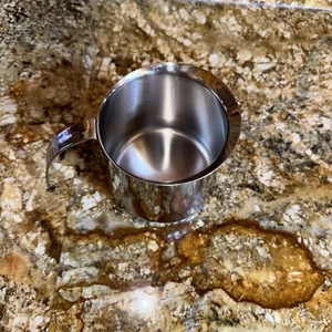 Krups Italian Style Milk Frothing Pitcher 20 Oz. 18-8 Stainless Steel Latte +++ - Picture 1 of 9