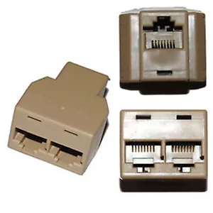 SDOPPIATORE RJ-45 RJ45 DUPLICATORE SPLITTER CAVO di RETE Ethernet INTERNET LAN i - Foto 1 di 6
