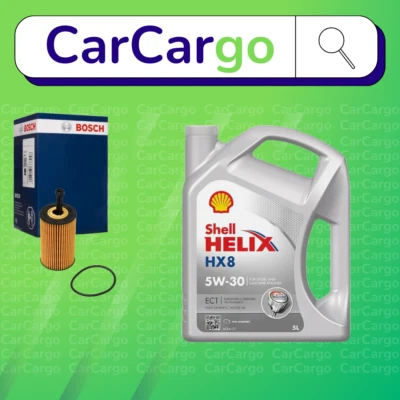 BOSCH Service Kit Fit Citroen C2 1.4 16V Petrol 2005-2009 Filter Shell Oil - Image 1 of 4