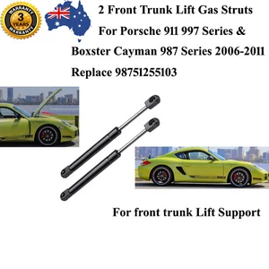 FRONT Trunk Hood Lift Gas Struts for Porsche 911 997 Boxster Cayman 987 2006-12 - Picture 1 of 10