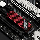 M.2 Solid State Hard Disk Heatsink Heat Radiator For Pcie 2280 Ssd (Red)
