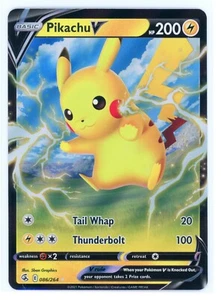 Pokemon Fusion Strike - Pikachu V Ultra Rare - 086/264 - NM - Picture 1 of 1