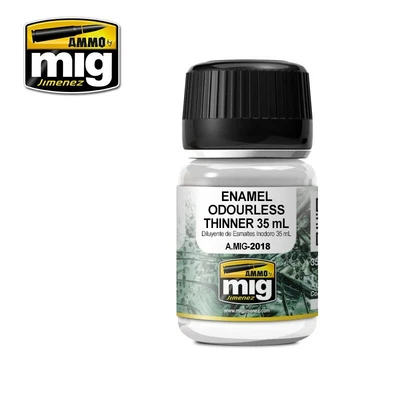 AMMO of Mig Jimenez Enamel Odorless Thinner Odourless select size 35ml or 100ml