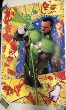 DC Comics 1992 Green Lantern Mosaic John Stewart Poster Hammer Panosian JW603