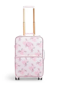 State x LoveShackFancy Logan Bow Rosa Beaux Garten Handgepäck Rosa Blumen Koffer - Bild 1 von 22