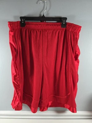 Pantalones Cortos de Baloncesto Atléticos NBN Gear Para Hombres XXL Rojos NUEVO Foto 1 de 3
