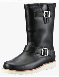 Raras botas UGG Carnero Horween de cuero de oveja forradas de piel de oveja marrón para hombre 16 - Imagen 1 de 5