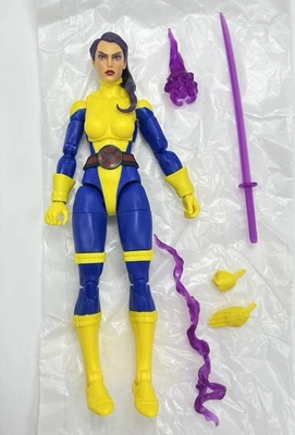 Marvel Legends X-Men Psylocke 60 Aniversario Paquete de 3 Figura de Acción 6" SUELTA NUEVO Foto 1 de 4