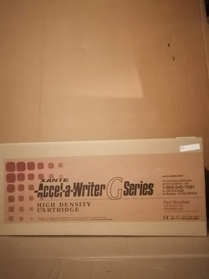 Genuine Xante Accel-a-Writer G Series High Density Toner Cartridge 200-100041 - Image 1 of 3
