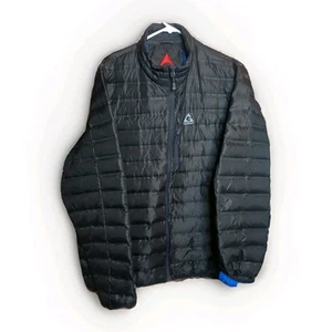 Gerry Men's Puffer Jacket Lightweight - Black & Blue Insulated Size XXL - Picture 1 of 12