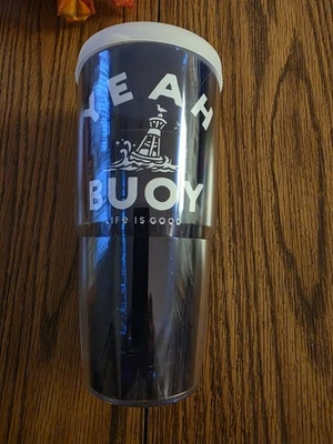 Vaso aislante grande Tervis Life Is Good "YEAH BOY" 8 pulgadas Alto Foto 1 de 2