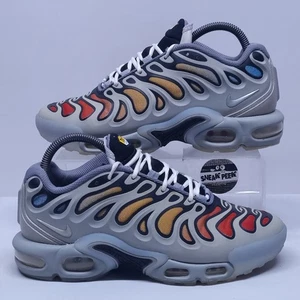 Nike Air Max TN Plus - Reino Unido Talla 5.5 - Entrenadores Junior Tenis Zapatos Gris Rojo  - Imagen 1 de 11