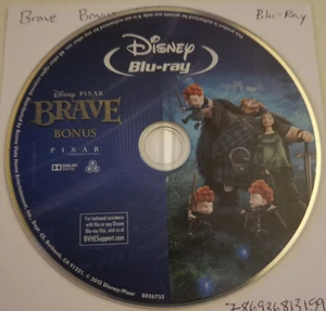 📀VTG MEDIA📀 Brave Bonus Disc📀(Blu-ray 2012)📀DISC ONLY📀TESTED📀No Tracking📀 - Picture 1 of 2