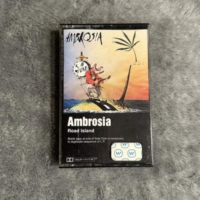 Vintage 80s Ambrosia ~ Road Island ~ Tape K7 Cassette Warner Bros Foto 1 de 3
