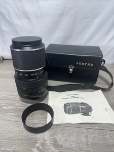 Obiettivo specchio Lentar 500mm F:8 con cappuccio e tappi, attacco treppiede, n.10787 attacco sconosciuto - Foto 1 di 11