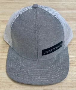 LIBERTY SAFE Snap-back Hat Gray - Picture 1 of 1