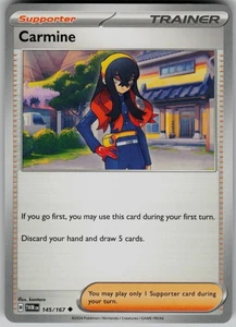 Carmine - Uncommon SV06: Twilight Masquerade 145/167 NM - Picture 1 of 2