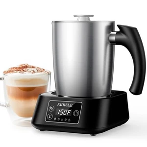 5-in-1 Electric Milk Frother and Steamer, Milk Steamer with Variable Temp, 17... - Picture 1 of 7