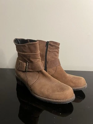 Wolky Botines Marrón Hebilla Mujer Talla 39 Caminar Cómodo Foto 1 de 4