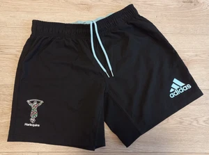 2020 Harlequins Rugby Shorts Größe 7 schwarz/blau - Bild 1 von 7