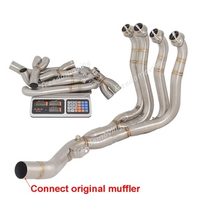For Suzuki GSXR1000 2017-2025 Exhaust System Header Link Pipe Slip On Original - Image 1 of 4