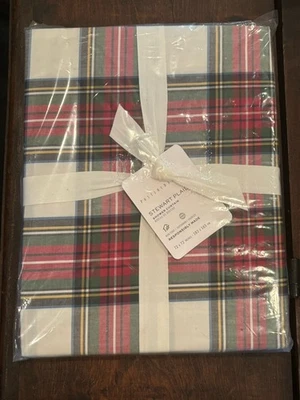 Pottery Barn Stewart Plaid Tartan 72" Shower Curtain NEW - Image 1 of 2