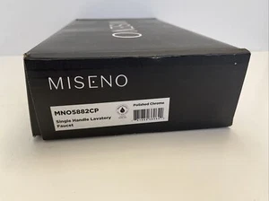 Miseno MNO5882CP Cascade Single Handle Bathroom Faucet, Polished Chrome - Picture 1 of 7
