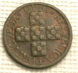 PORTUGAL 1945 COIN X CENTAVOS Date Coin - Picture 1 of 2