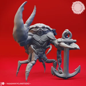 Crabfolk A - Monster - Yasashii Kyojin Studios - Dungeons and Dragons - Imagen 1 de 2