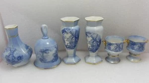 PALISSY Royal Worcester Royale Collection WINDMÜHLE Muster, 6 x Stück - Bild 1 von 6