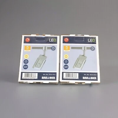 2x LED Pendel BL6000 System Schienensystem Briloner 7614-014 Design 3,5W Dimmbar - Bild 1 von 4