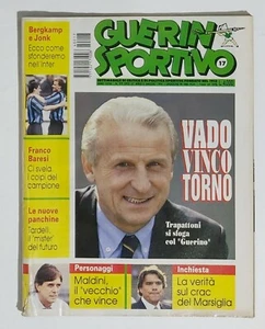 43770 Guerin Sportivo - a. LXXXII Nr. 17 1994 - Inter Bergkamp und Jonk - Trapatton - Bild 1 von 4