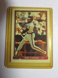 Rod Carew 1991 Bowman Baseball Card #4 California Angels HOF - Picture 1 of 1